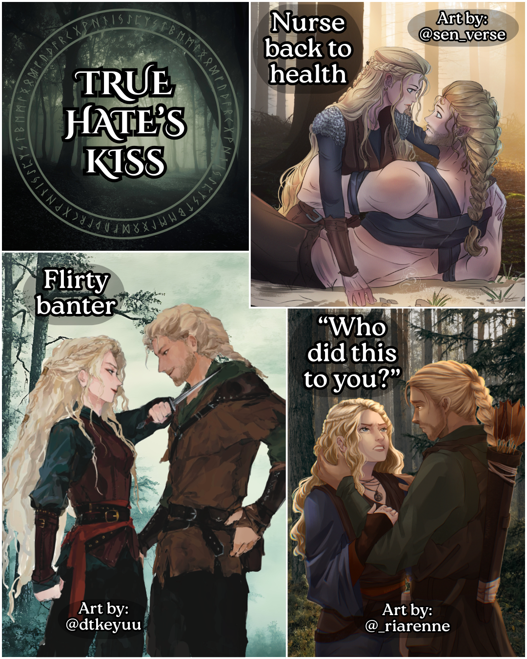 True Hate’s Kiss by Ann Glimmer